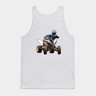 ATV Raptor Illustration Tank Top